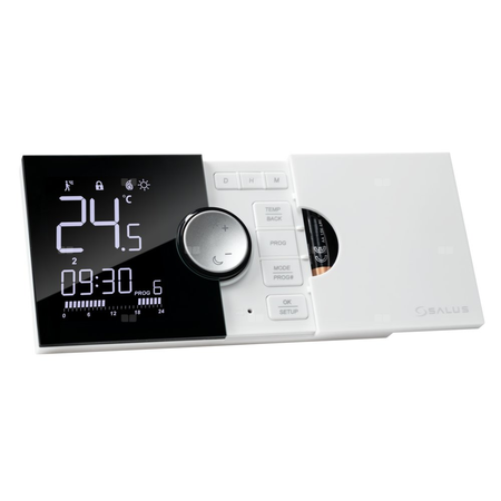 Salus przewodowy, natynkowy, regulator 091PRO, tygodniowy