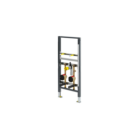 Stelaż podtynkowy do umywalki VIEGA 853731, 1120 x 500 x 130 mm, bateria: stojąca, regulacja wysokośći