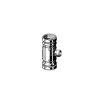 Trójnik VIEGA 22172LF brąz 108 mm x 3/4'' x 108 mm (mz x gw x mz)
