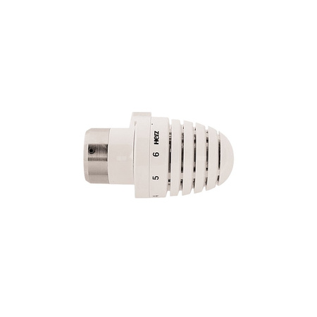 Głowica termostatyczna prosta HERZ Design, zakres reg. 8-28'C, przyłącze 31mm, kolor biały