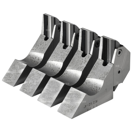 Noże grzebieniowe + Mocowanie R 2 1/2-4, Zestaw