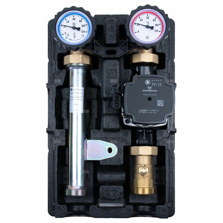 Grupa pompowa PrimoTherm K 180-1 DN25 GP, pompa Grundfos UPM3 Hybrid