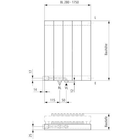 Grzejnik płytowy typ 22 KERMI V-HVV wym. 1600 x 1120 mm, kolor biały, moc 3951 W