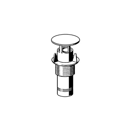 Rura stojakowa z kołpakiem tworzywo szt. chrom., nr wzoru 5420.9 fi: 63 H: 113