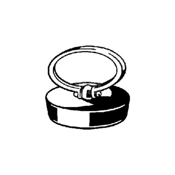 Korek odpływowy VIEGA 993331 czarny 45.5