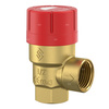 Zawór przelewowy kątowy (90') FLAMCO MEIBES Prescor mosiądz, 1.5 bar GW cylindryczny bspt-rp 1/2''