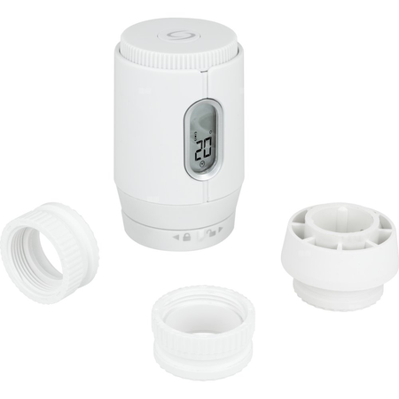 Salus elektroniczna grzejnikowa głowica termostatyczna TRV3RF, M30 x 1,5 mm, bateryjna