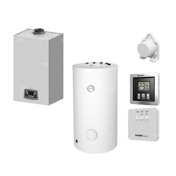 Pakiet 2 z kotłem i zasobnikiem SWK 120l - Kocioł gazowy jednofunkcyjny TERMET ECOCONDENS NEX wiszący 24 kW