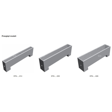 Grzejnik konwektorowy ZEHNDER Stana, wym. 230 x 800 mm, kolor biały, moc 1293 W