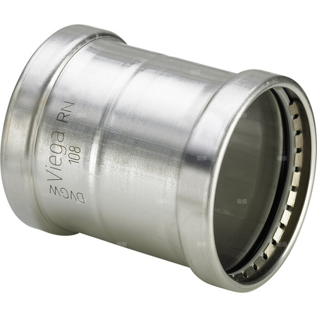 Mufa VIEGA 23155LF, stal nierdzewna / stal nierdzewna, 76,1 mm (mz x mz)