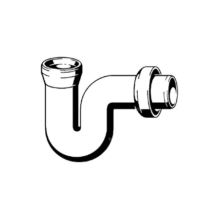 Syfon tworzywo sztuczne, nr wzoru 3741 DN: 100 wykonanie: biały