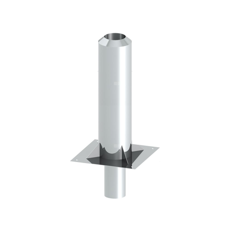 Izolowane przedłużenie komina dymowego dł 1m fi300mm system DW-ECO 2.0