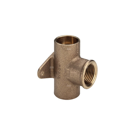 Trójnik VIEGA 94490G brąz 18 mm x 1/2'' x 18 mm (lw x gw x lw)