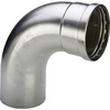 Łuk 90' VIEGA 23161LF, stal nierdzewna / stal nierdzewna, 76,1 mm (mz x kw)
