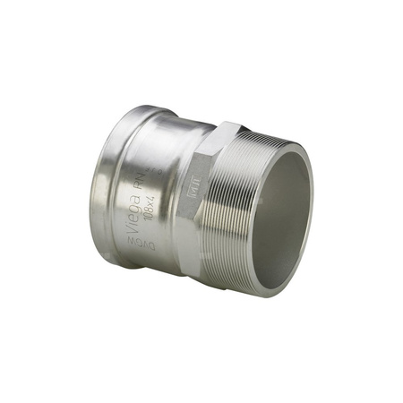 Złącze przejściowe Sanpress VIEGA 2311XL jednoczęściowy, stal nierdzewna / stal nierdzewna, 2 1/2'' x 76,1 mm (gz x mz), 115 mm