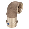 Kolano 90' VIEGA 22142LF, brąz / brąz, 18 mm x 3/4'' (mz x gw)