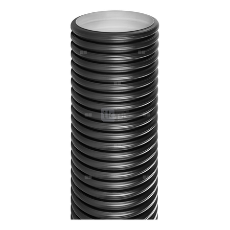 Rura karbowana PP MAGNAPLAST MCEL 400 mm x 6000 mm SN12, bez kielicha, bez uszczelki