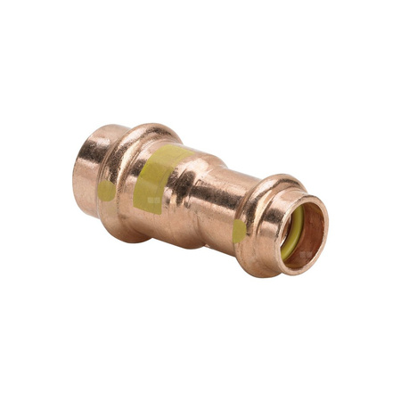 Mufa Profipress VIEGA 26152 redukcja jednoczęściowy, Cu (stan surowy) / Cu (stan surowy), 15 mm x 12 mm (mz x mz), 48 mm z uszczelką