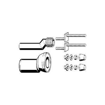 Zestaw przyłączeniowy tworzywo sztuczne, nr wzoru 8094 DN: 90