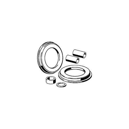 Zestaw naprawczy 3 tworzywo sztuczne / biały