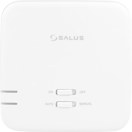 Temostat pokojowy bezprzewodowy SALUS 091FLRFV2, kolor biały 230 V z wyświetlaczem