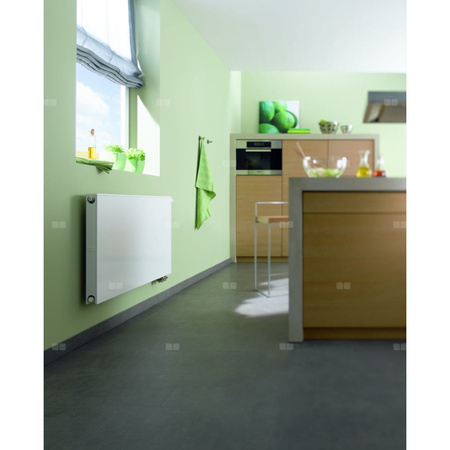 Kermi®X2®Plan-V Typ12 wys755x66x805mm biały,10bar,zaworowy,lewy,z osłony