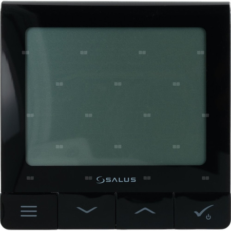 Regulator temperatury SALUS SQ610BRF Quantum bezprzewodowy, montaż natynkowy