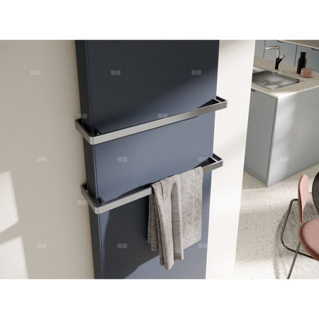 Grzejnik KermiX2 Verteo Plan typ 22 1200x102x500 biały, 10 bar, z osłonami bocznymi