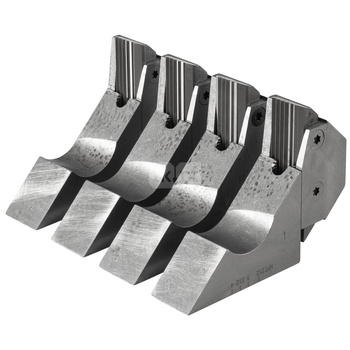 Noże grzebieniowe HSS + Mocowanie NPT 2 1/2-4, Zestaw