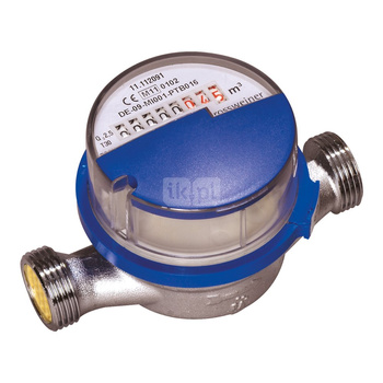 MODULARIS WODOMIERZ ZW 1,5 m3/h /MID=2,5/ GZ-3/4" 110mm - niklowany