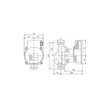 Pompa obiegowa WILO Varios PICO-STG 15/1-8-130 1 x 230 V 50/60 Hz, PN 10/10bar