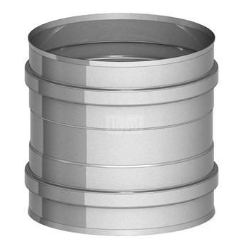 Sztucer dł. 150mm z dwoma mufami fi120mm