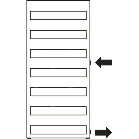 Grzejnik drabinkowy KERMI Casteo-D BH, wym. 1806 x 750 mm, kolor biały, moc 1065W