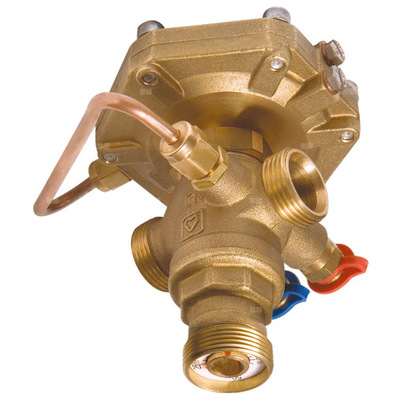 Regulator przepływu HERZ 4001 mosiądz DN 32 Gwint zewnętrzny PN16
