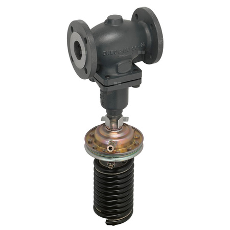 Regulator upustowy ciśnienia AFA, PN 25, 10.00 bar - 16.00 bar, 32 cm², Czarny