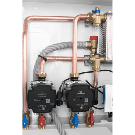 Grupa pompowa AFRISO PrimoBox AHB 620 GZ x GW 3/4'' x 3/4'', z izolacją, z pompą obiegową 2x Grunfos UPM3 Auto