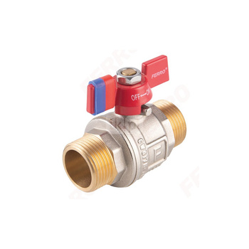 Zawór kulowy FERRO F-POWER 3/4'' GZ, uchwyt: motylek