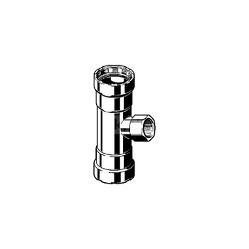 Trójnik VIEGA 43172 stal (ocynk galwaniczny/elektrolityczny) 1 1/4'' x 3/4'' x 1 1/4'' (mz x gw x mz)