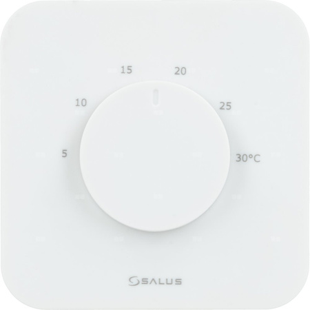 Salus przewodowy, natynkowy, analogowy regulator HTR24V, dobowy, 24 V