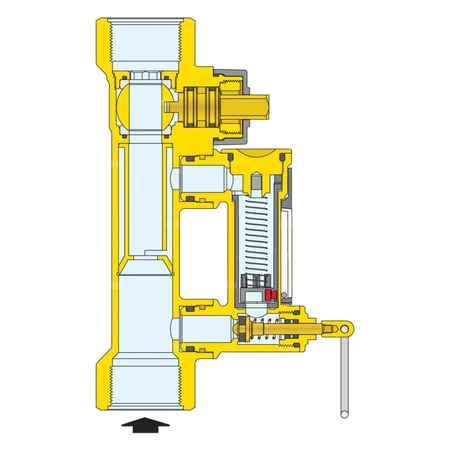 Zawór równoważący z przepływomierzem 3/4" 5÷13 L/MIN