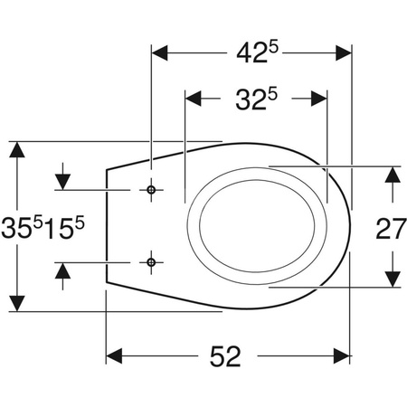 Wisząca miska WC Koło Rekord, lejowa: Biały