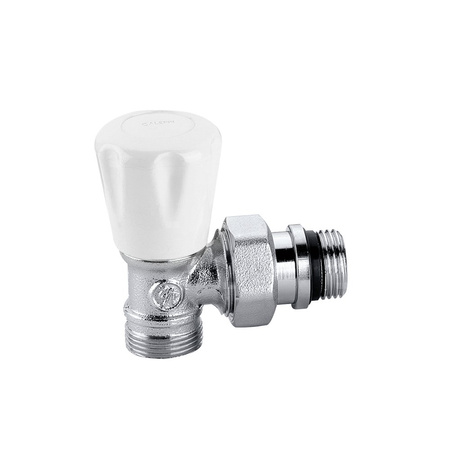 Grzejnikowy ręczny zawór kątowy do rur miedzianych oraz rur z tworzyw sztucznych 3/8" 23 p.1,5