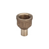 Element wsuwany VIEGA 94246G jednoczęściowy, brąz / brąz, 28 mm, 28 mm x 3/4'' (na wtyk x gw)