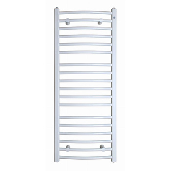 Grzejnik drabinkowy INSTAL-PROJEKT AMBRA R, wym. 1394 x 500 mm, kolor biały/white silk, moc 548W