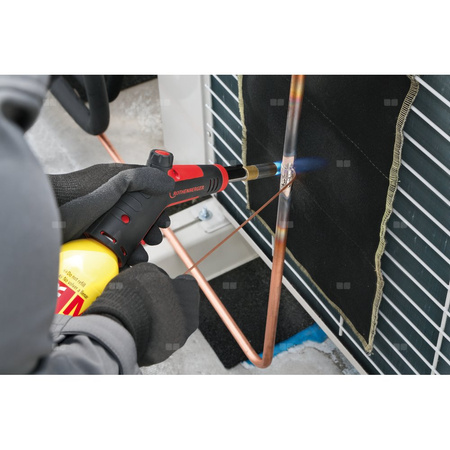 Pojemnik z gazem do lutowania twardego SUPER FIRE 4 HOT BOX, 7/16"-EU, wersja C, MAPP Gas 2018