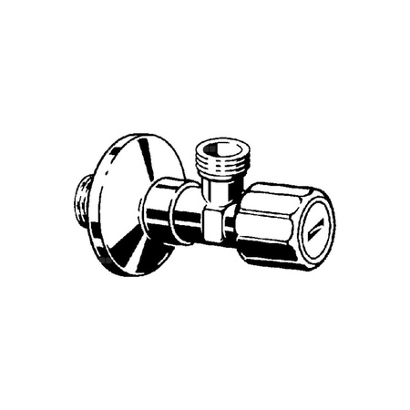 Multiplex Trio E-zawór kątowy przeznaczenie: dla wszystkich modeli Multiplex Trio E, nr wzoru 6146.30 G1: ½ G2: ½ DN: 12