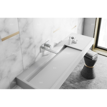 Bateria umywalkowa FERRO STRATOS, chrom