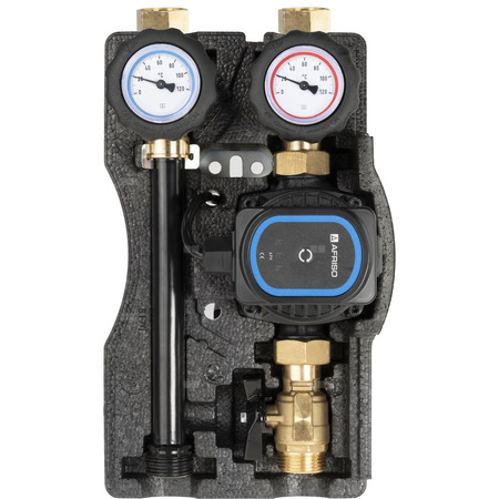 Grupa pompowa AFRISO BPG 240 GZ x nakrętka 1'' x 1'', z pompą obiegową AFRISO APH 160 15-7/130 mm