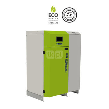 Kocioł na pellet VITECO EG PELLET MINI COMPACT B L 16kW z zasobnikiem o pojemności 164l