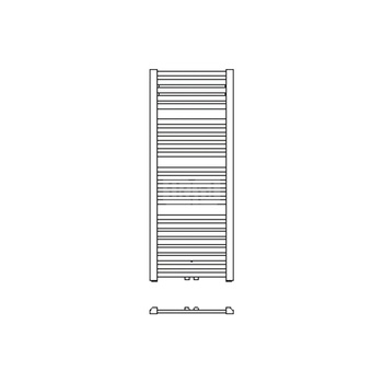 Kermi Geneo quadris BH 1774x746x32 mm QN 1213, GLS